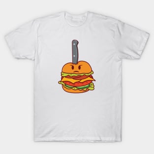 Cute Character - Mad Burgers T-Shirt